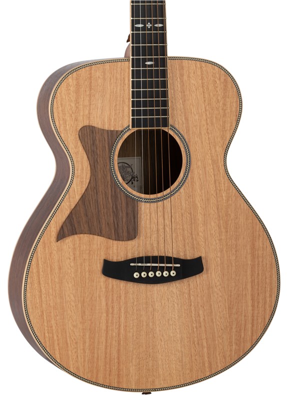 Tanglewood left deals handed acoustic guitar