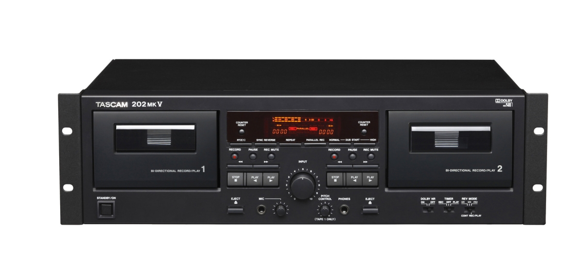 Tascam 202 MK 5 Professional Twin Cassette Recorder