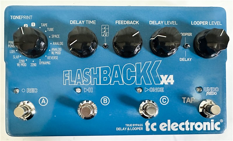 TC Electronic Flashback 2 X4 Delay Pedal, Second-Hand