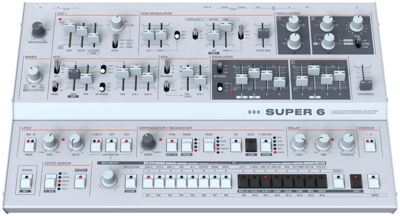 UDO Super 6 Desktop | Super 6 | Synthesizer