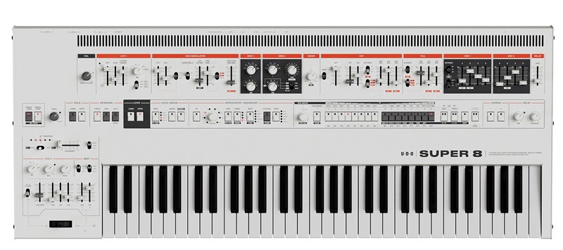 UDO Super 8 Polyphonic Hybrid Synthesiser Synthesizer
