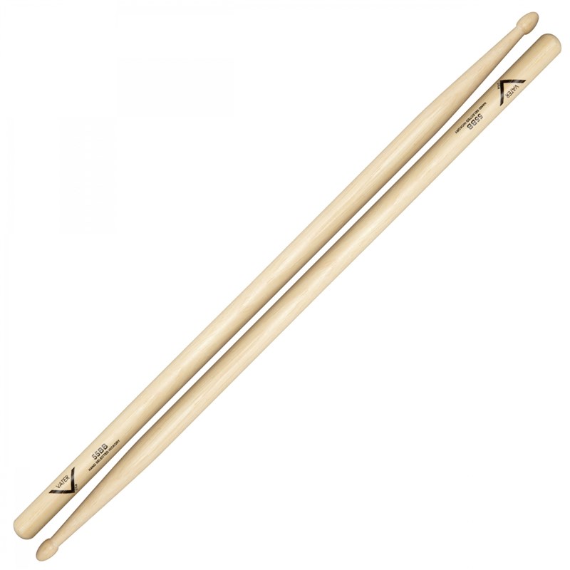 Vater Hickory 55BB Drumsticks, Wood Tip