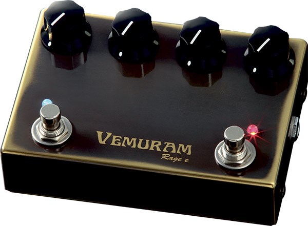 Vemuram Rage e Overdrive Distortion Boost Pedal