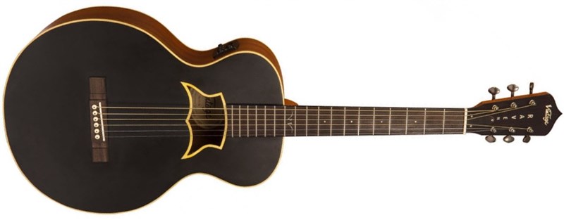 Raven deals acoustic guitar