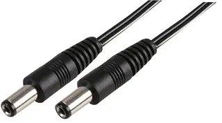 Voodoo Lab PABAR 2.5mm straight barrel on both ends - 18" Power Supply