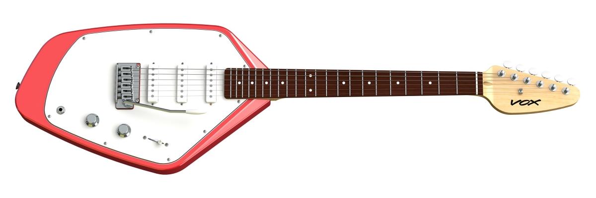Vox MK V Phantom Guitar (Salmon Red)