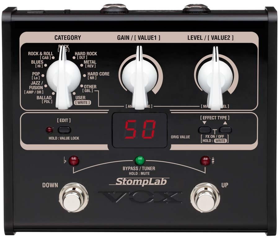 Vox StompLab IG Modeling Guitar Effects Pedal