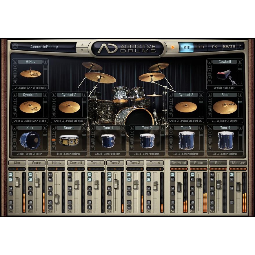 xln addictive drums free