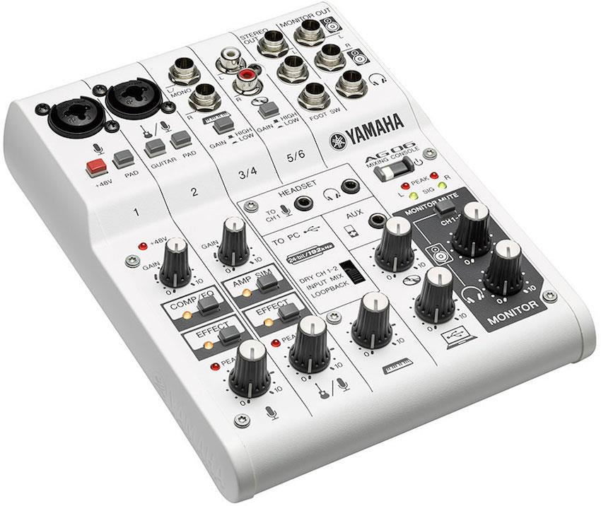 Yamaha | AG06 Hybrid | Mixing Console