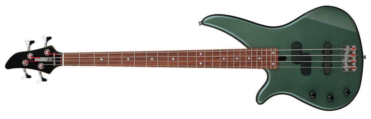 yamaha left handed bass guitar