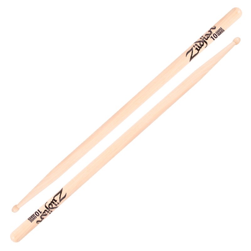 Zildjian 10 Gauge Wood Tip Drumsticks